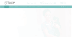 Desktop Screenshot of dumfriesanimalhospital.com